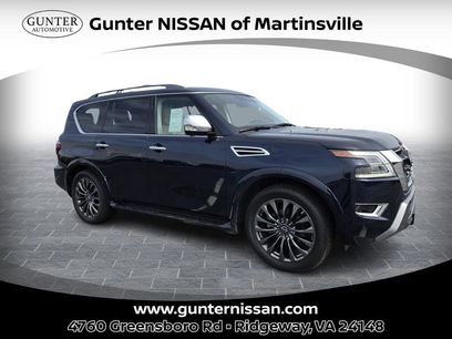 Certified 2024 Nissan Armada Platinum w/ Captain's Chairs Package