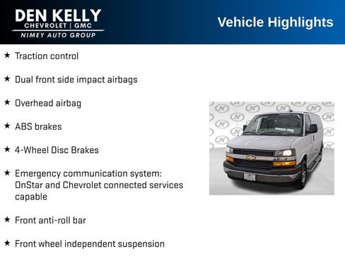 Used 2024 Chevrolet Express 2500 w/ Driver Convenience Package RWD image 10
