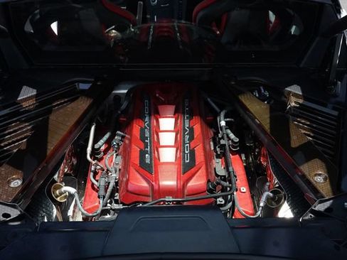 Used 2022 Chevrolet Corvette Stingray Coupe w/ Engine Appearance Package RWD image 14