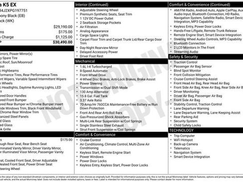 Used 2023 Kia K5 EX FWD image 7