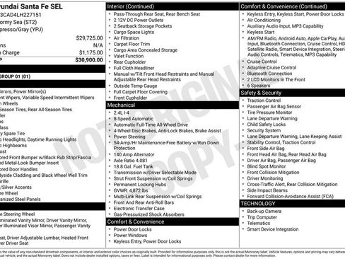 Used 2020 Hyundai Santa Fe SEL image 27