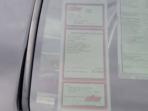 New 2026 Ford F150 Lariat w/ Equipment Group 501A Mid image 13