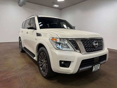 Used 2019 Nissan Armada Platinum w/ Captain's Chairs Package AWD/4WD image 29