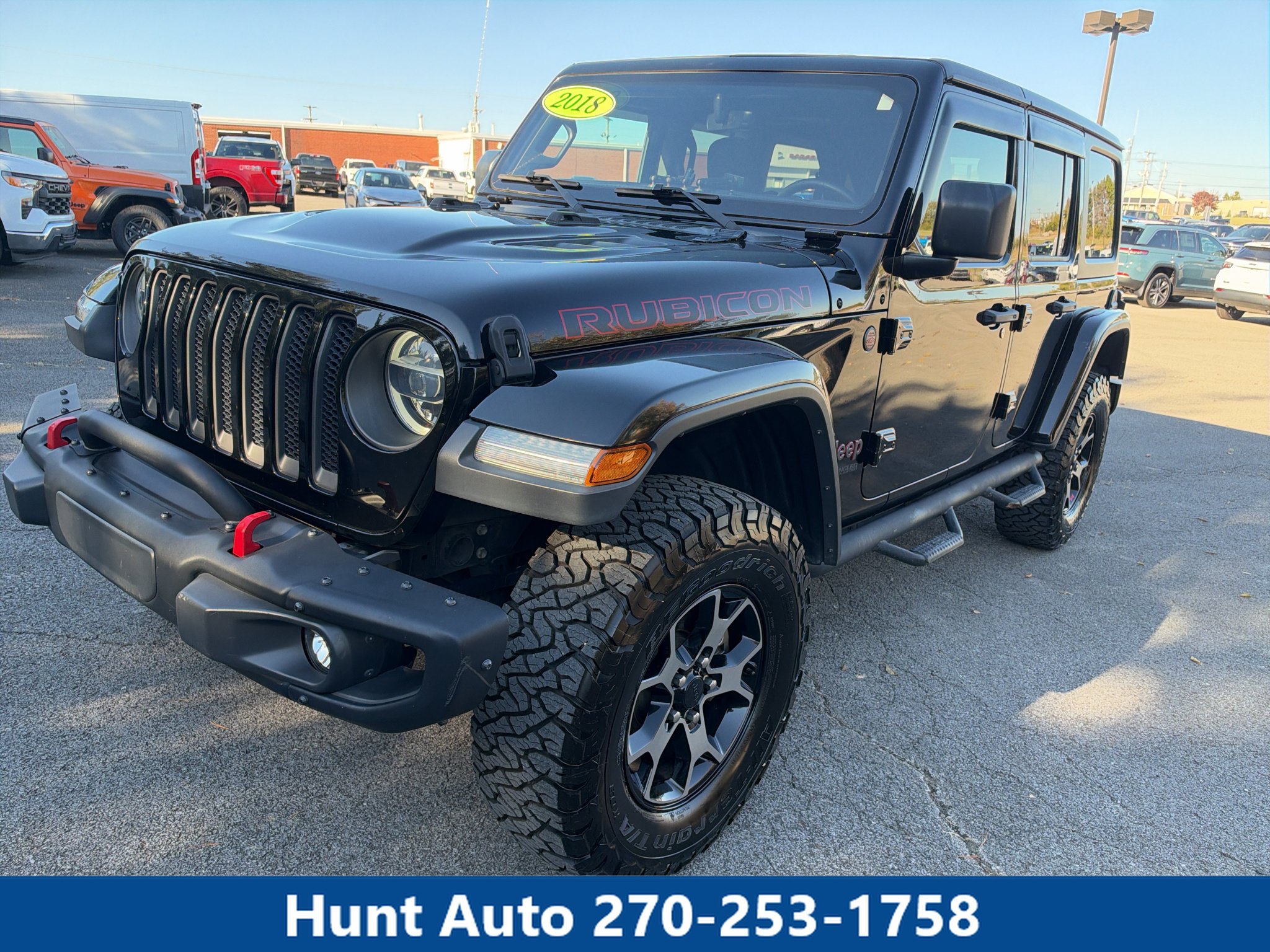 Used 2018 Jeep Wrangler Unlimited Rubicon AWD/4WD image 1