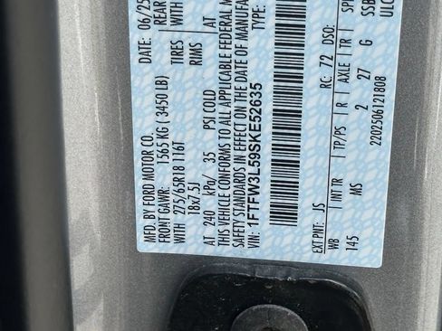 Used 2025 Ford F150 XLT w/ Equipment Group 301A Standard AWD/4WD image 41