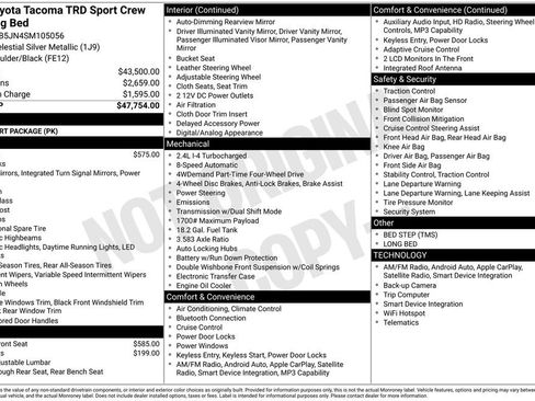 Used 2025 Toyota Tacoma TRD Sport image 40