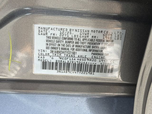 Certified 2026 Nissan Sentra SV w/ Floor Mat Package FWD image 32