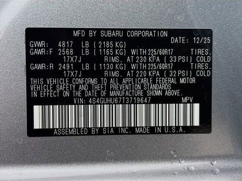 New 2026 Subaru Crosstrek 2.5i Wilderness image 32