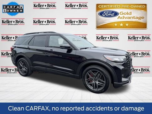 Certified 2025 Ford Explorer ST w/ Sun And Sound Package AWD/4WD image 1