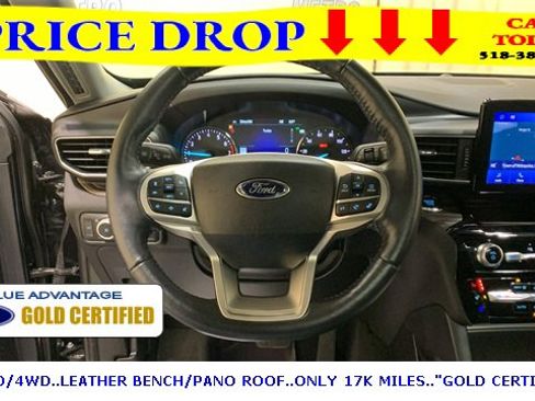 Certified 2022 Ford Explorer Limited w/ Equipment Group 301A image 39