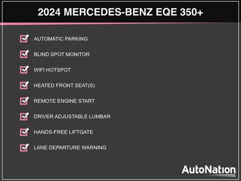 Used 2024 Mercedes-Benz EQE 350+ SUV image 3