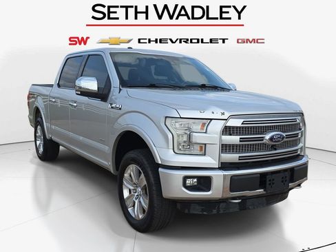 Used 2015 Ford F150 Platinum w/ Equipment Group 701A Luxury image 1