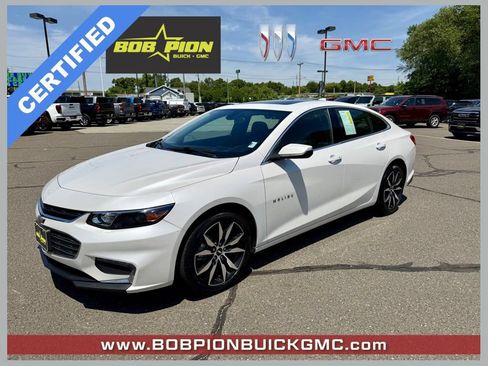Certified 2018 Chevrolet Malibu LT w/ Leather Package FWD image 1