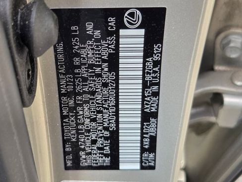 Used 2024 Lexus ES 250 w/ Premium Package image 33