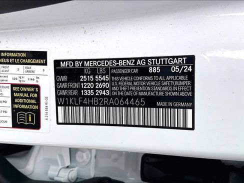 Used 2024 Mercedes-Benz E 350 4MATIC Sedan w/ Driver Assistance Package image 4
