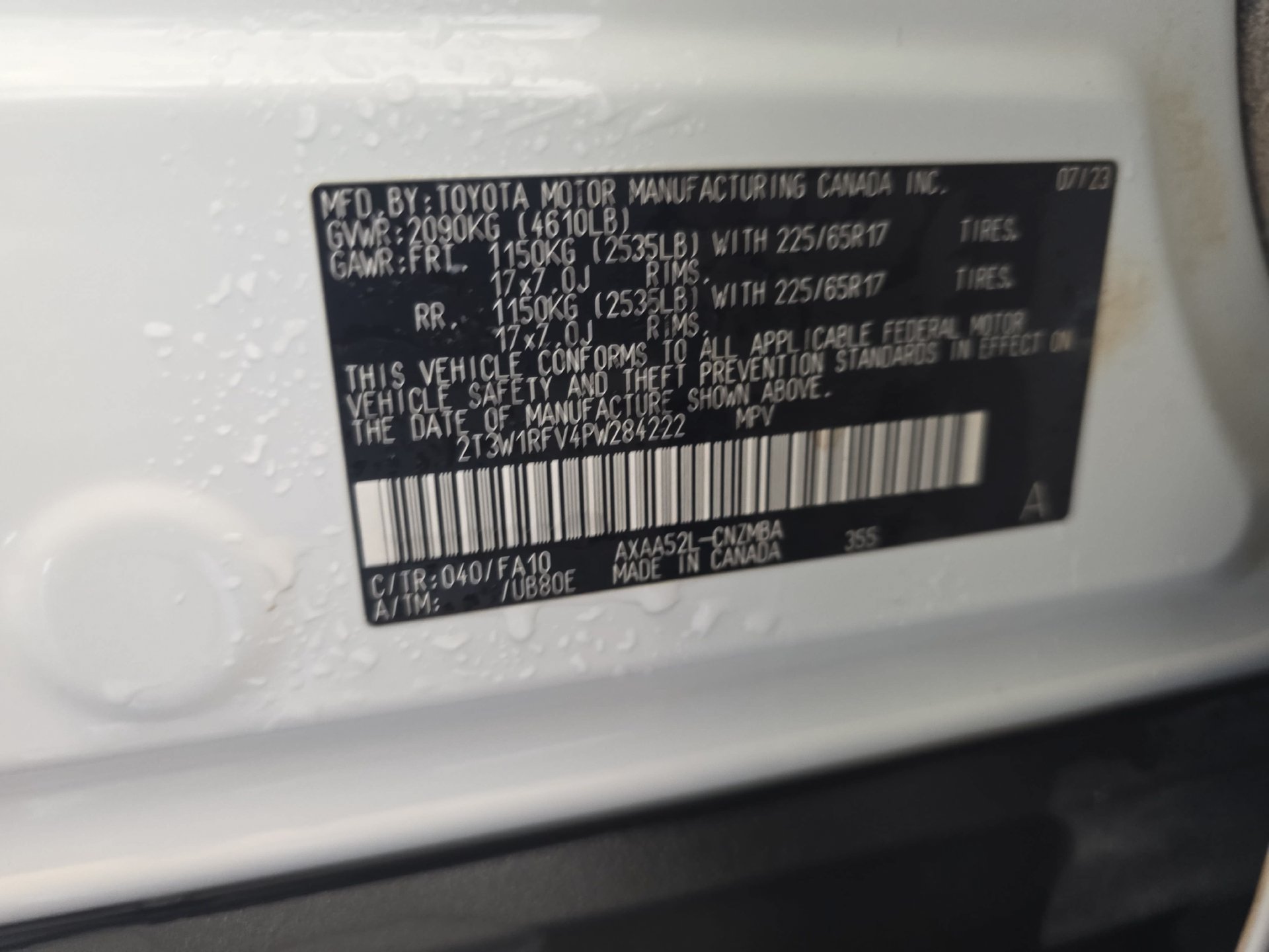 Used 2023 Toyota RAV4 XLE w/ Convenience Package FWD image 34