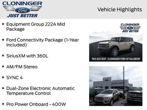 New 2026 Ford Bronco Big Bend AWD/4WD image 9