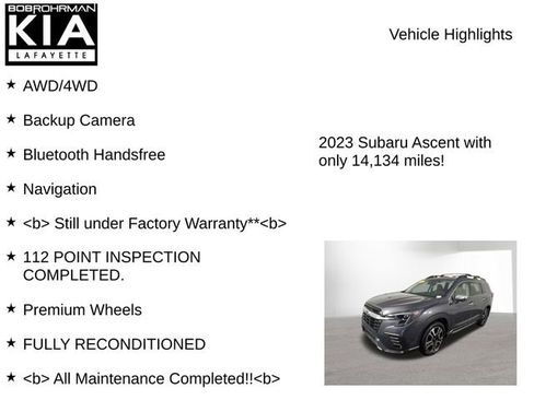 Used 2023 Subaru Ascent Touring AWD/4WD image 7