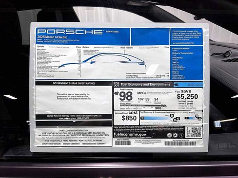 New 2025 Porsche Macan 4 Electric image 31