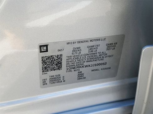 Certified 2018 Chevrolet Traverse Premier image 34