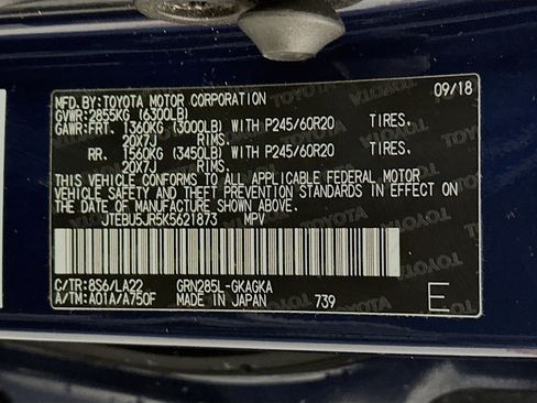 Used 2019 Toyota 4Runner Limited image 31