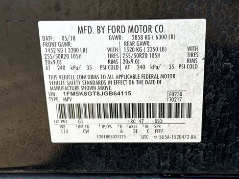 Used 2018 Ford Explorer Sport AWD/4WD image 33