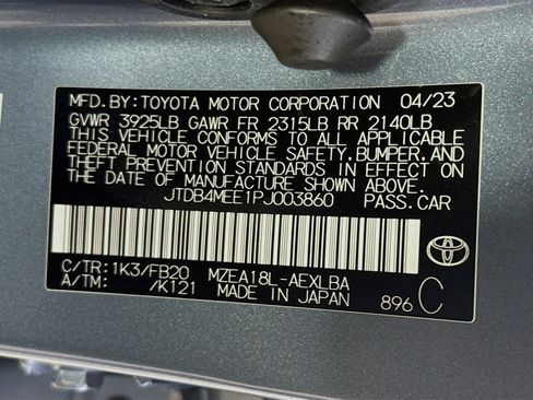 Used 2023 Toyota Corolla LE FWD image 40