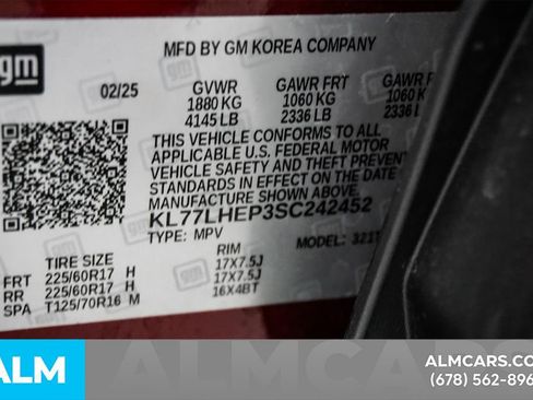 Used 2025 Chevrolet Trax LT w/ LT Convenience Package FWD image 60