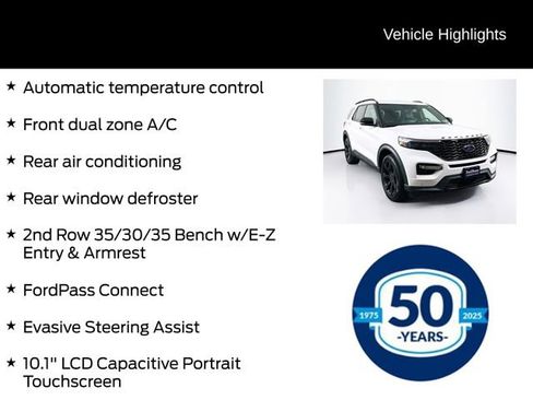 Certified 2022 Ford Explorer ST w/ Equipment Group 401A image 16