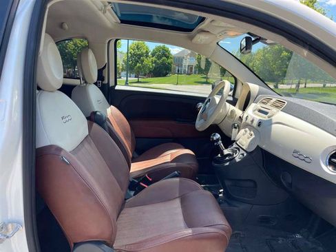 Used 2015 FIAT 500 Lounge w/ Luxury Leather Package FWD image 42