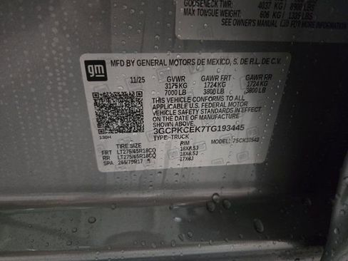 New 2026 Chevrolet Silverado 1500 Custom Trail Boss AWD/4WD image 31