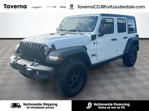 Certified 2023 Jeep Wrangler Unlimited AWD/4WD image 1