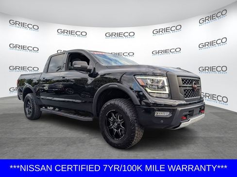 Certified 2023 Nissan Titan PRO-4X w/ Pro-4x Convenience Package AWD/4WD image 1