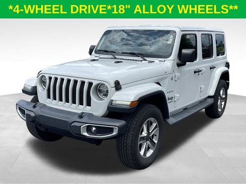 Used 2019 Jeep Wrangler Unlimited Sahara AWD/4WD image 3