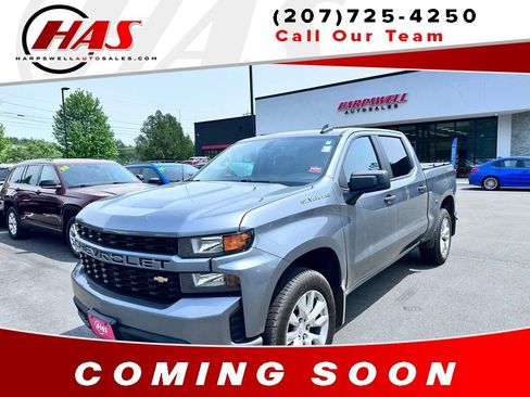 Used 2021 Chevrolet Silverado 1500 Custom AWD/4WD image 1