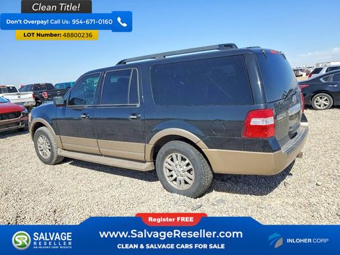 Used 2014 Ford Expedition EL XLT w/ Equipment Group 202A AWD/4WD image 3