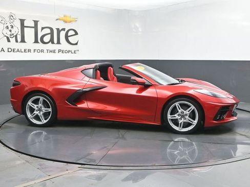 Used 2025 Chevrolet Corvette Stingray Preferred Cpe w/ Chrome Exterior Badge Package RWD image 1