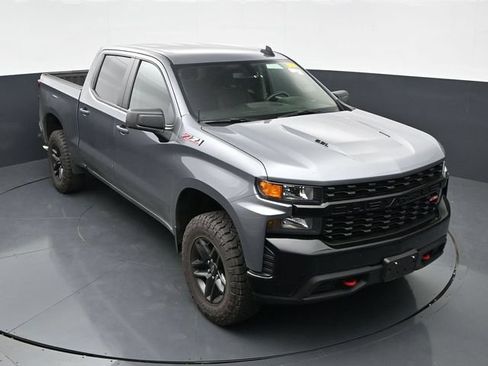 Used 2021 Chevrolet Silverado 1500 Custom Trail Boss w/ LPO, Dark Essentials Package AWD/4WD image 32