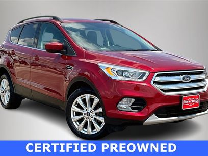 Certified 2019 Ford Escape SEL