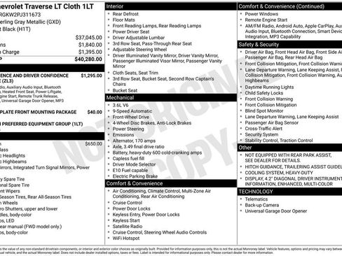 Used 2023 Chevrolet Traverse LT FWD image 6