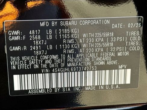 New 2026 Subaru Crosstrek 2.5i Limited AWD/4WD image 40