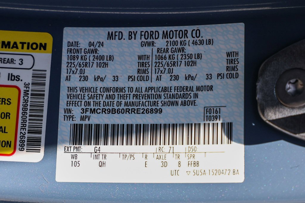 Used 2024 Ford Bronco Sport Big Bend AWD/4WD image 36