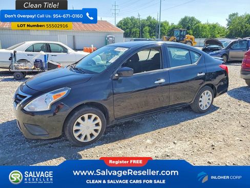 Used 2019 Nissan Versa SV FWD image 1
