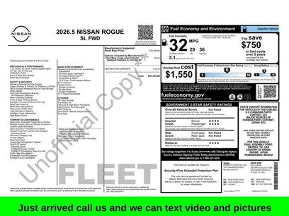 Used 2026 Nissan Rogue SL