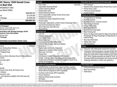 Used 2019 GMC Sierra 1500 Denali image 45