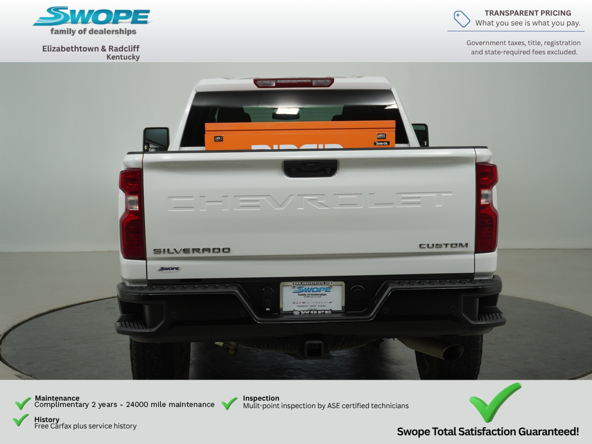 Used 2025 Chevrolet Silverado 2500 Custom w/ Custom Value Package AWD/4WD image 4