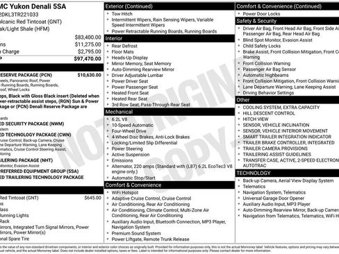 New 2026 GMC Yukon Denali w/ Denali Reserve Package image 50