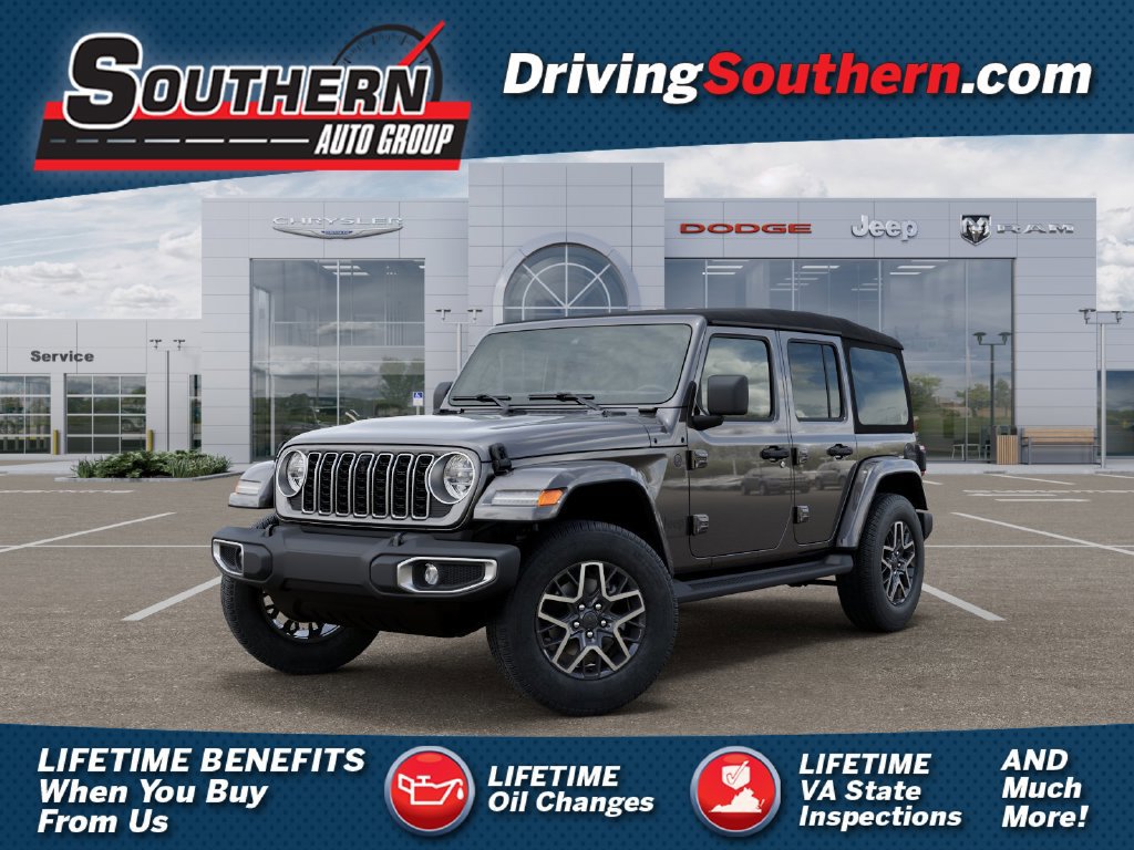 New 2026 Jeep Wrangler Unlimited Sahara AWD/4WD 360° Tour