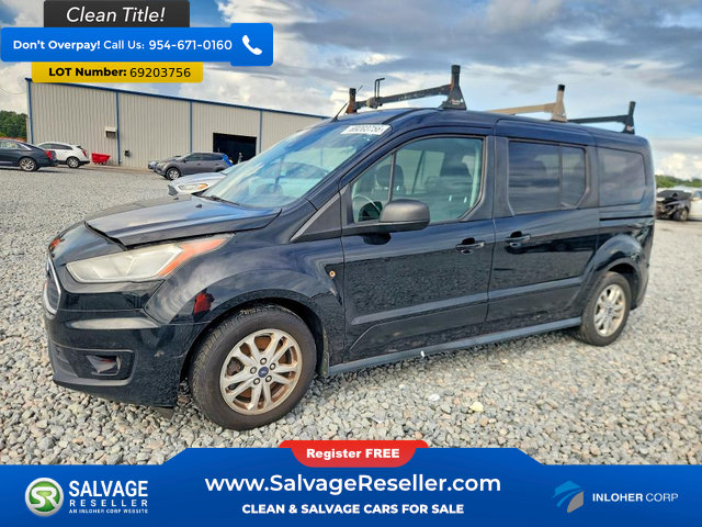 Used 2019 Ford Transit Connect XLT w/ Trailer Tow Package FWD image 1
