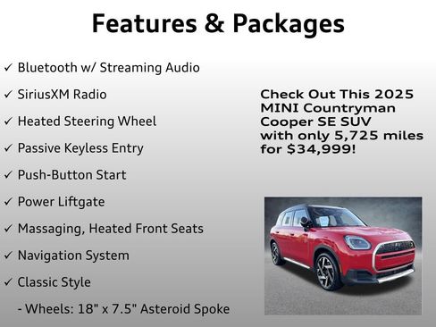 Used 2025 MINI Cooper Countryman SE image 8